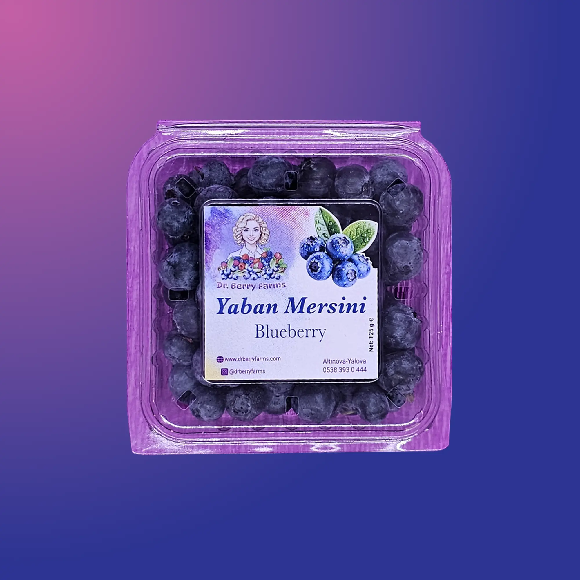 Taze Yaban Mersini - 125 Gr